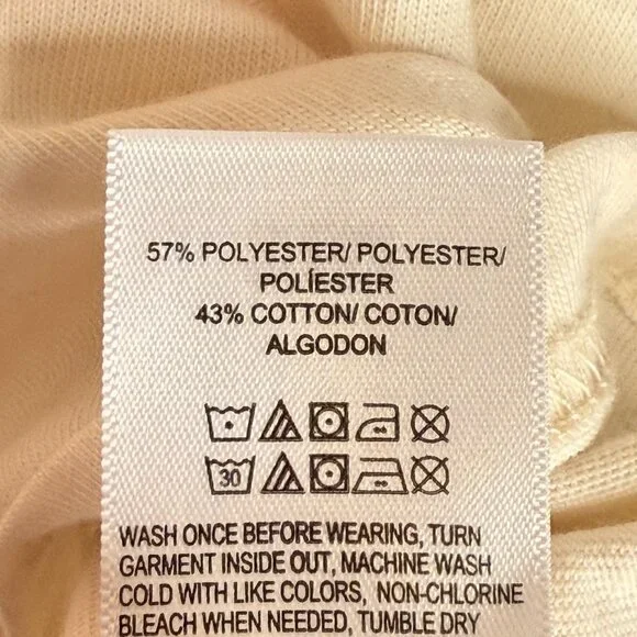 Lucky Brand Cream Coca-Cola Santa Graphic Tee White M - Picture 7 of 8